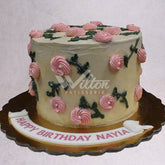 W6.8 FLOWERS - Women Birthday Cakes - WILTON PATISSERIE